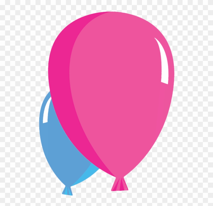 Blu Pink Balloon Png #276963