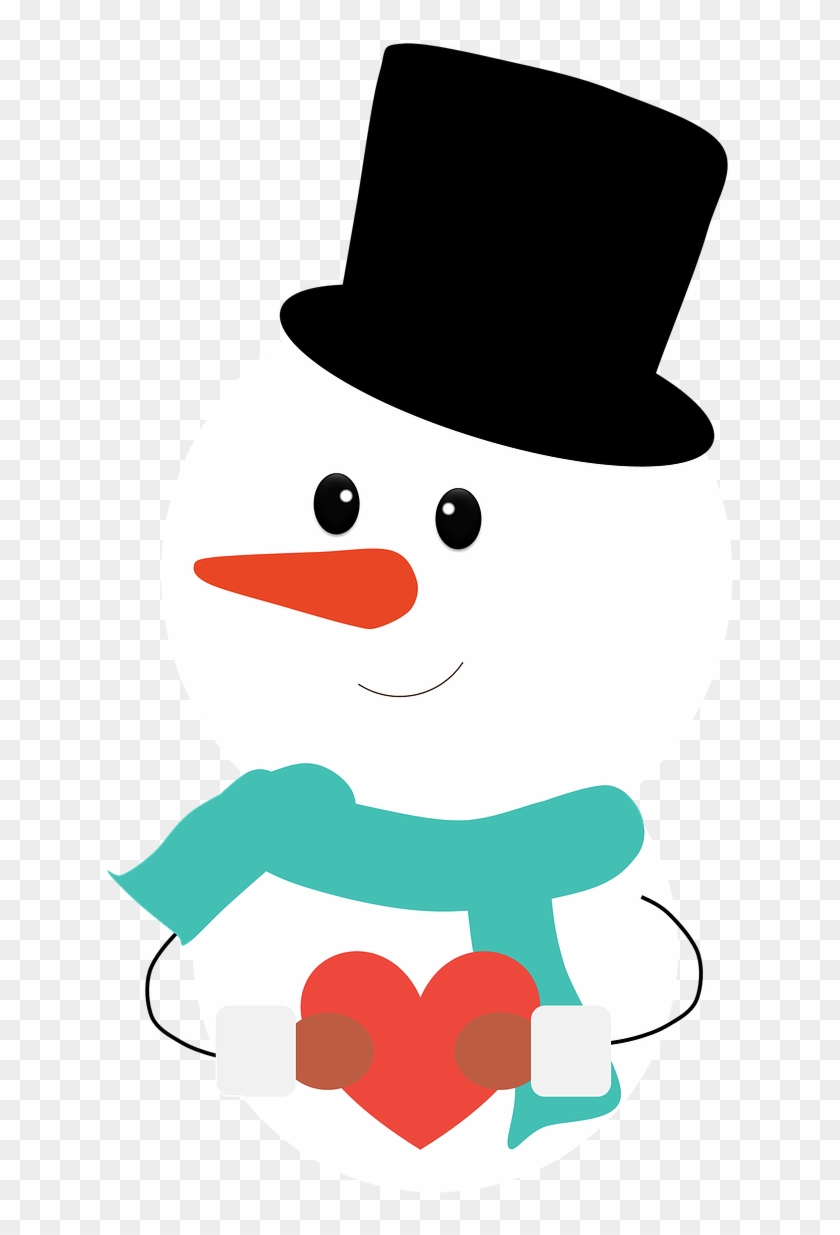 Free Winter Clipart 13, - Boneco De Neve Natal #277086