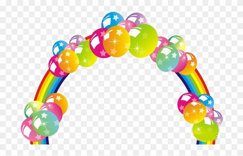 Balloon Rainbow Arch - Balloon Rainbow Arch #277172
