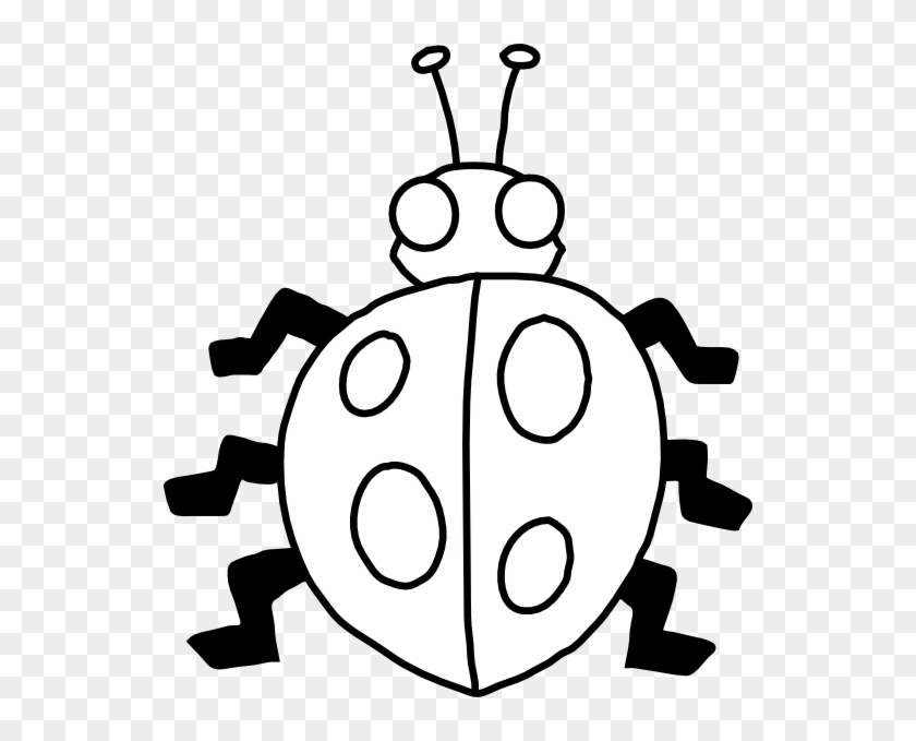 Ladybug Clip Art - Ladybug Black And White #277167