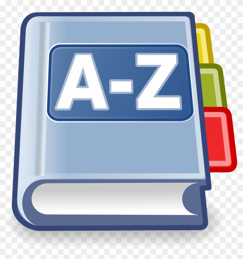 Open - Address Book Clip Art #277171