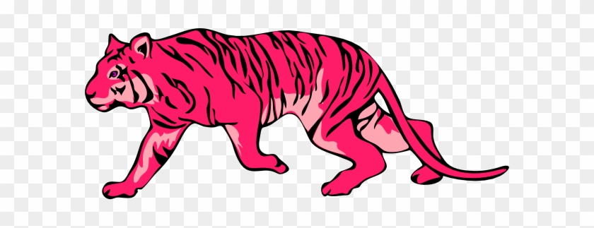 Tiiger Clipart Red - Red Tiger Clipart #277217