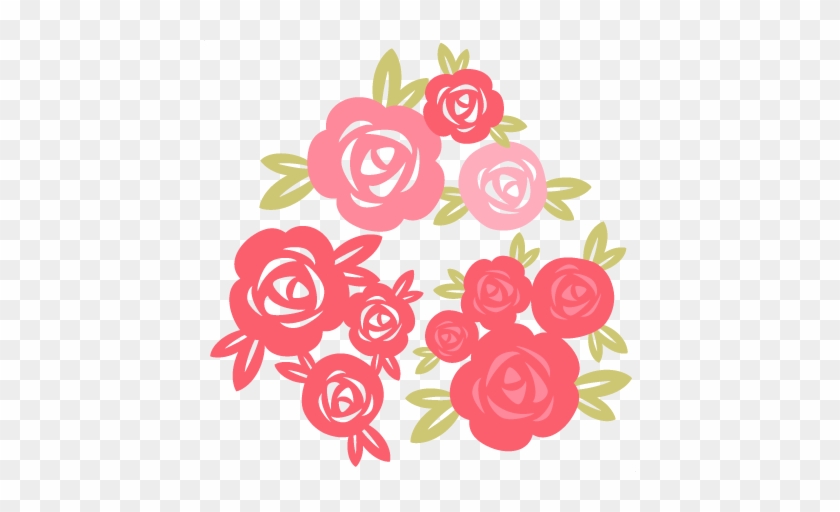 Rose Set Svg Cutting File For Scrapbooking Free Svg - Flower Svg File Free #277281