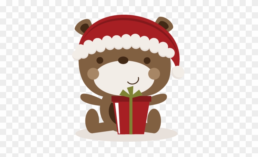 Christmas Bear Svg Cutting Files Christmas Svg Cut - Cartoon #277293