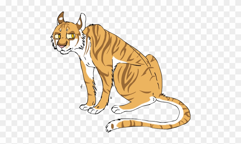 Golden Tiger By Mechanicalmasochist On Deviantart - Tiger Art Transparent #277342