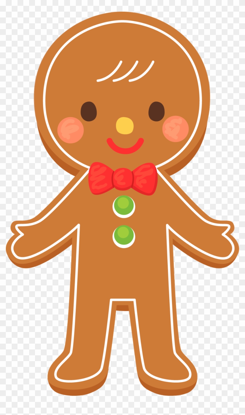 Ginger Clipart Cartoon - Gingerbread Man Clipart Transparent #277348