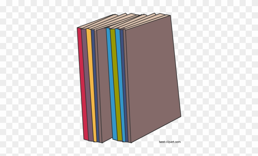 Set Of Books Free Clip Art Image - Wood #277401