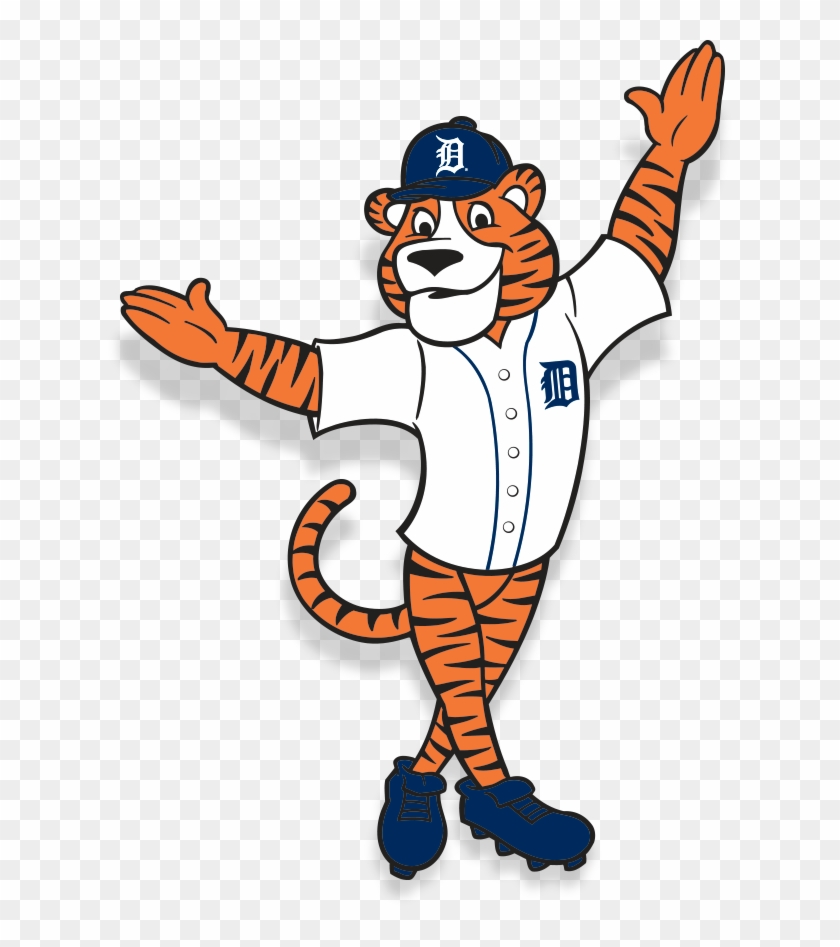 Pastime Foods Mlb Detroit Tigers - Detroit Tiger Mascot Clipart #277426