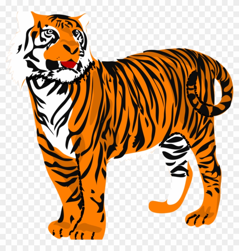 Free Tiger Clipart Tiger Clip Art Clipart Panda Free - Tiger Clipart Png #277455