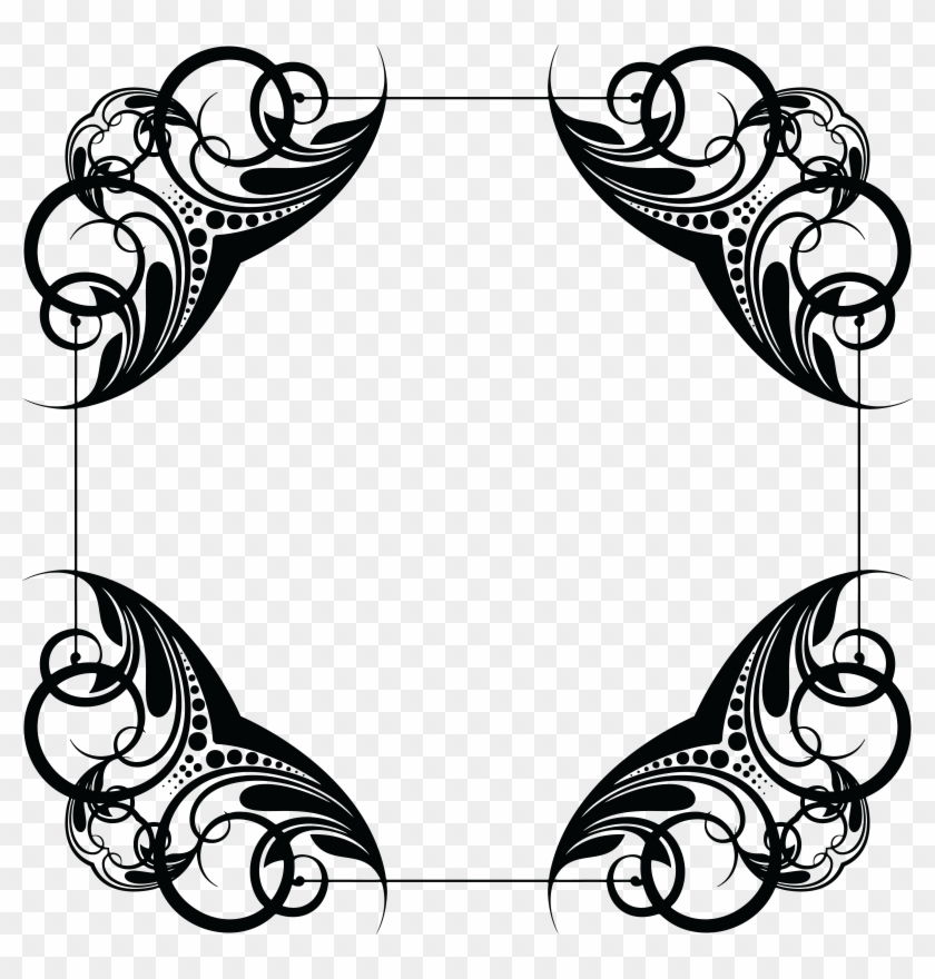 Free Clipart Of A Frame Design Element - Ornamental Cornerpng #277462