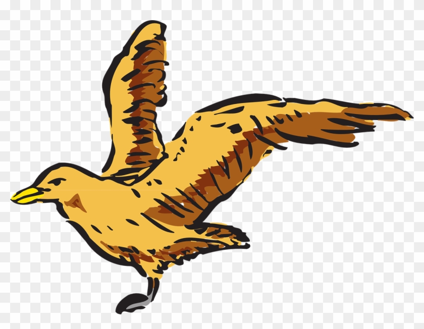 View Bird Flying Wings Side Png Image - Bird Side View Png #277545