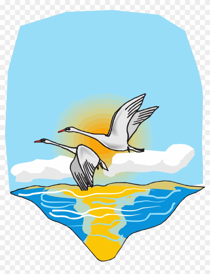 Sea Bird Clipart Flying - Birds Flying Over The Sea Clipart #277548