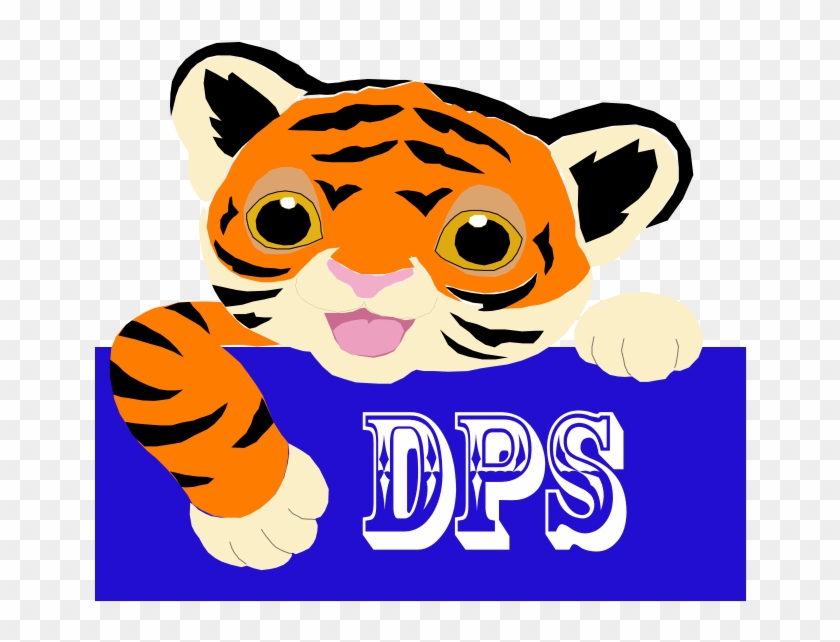 Thank You High School Student, Mandy Laporte For Designing - Tiger Name Tags Clipart #277558