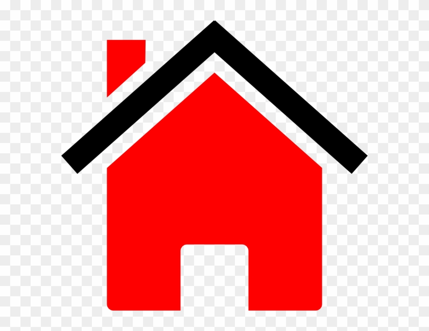 Free Vector House Red Black #277597
