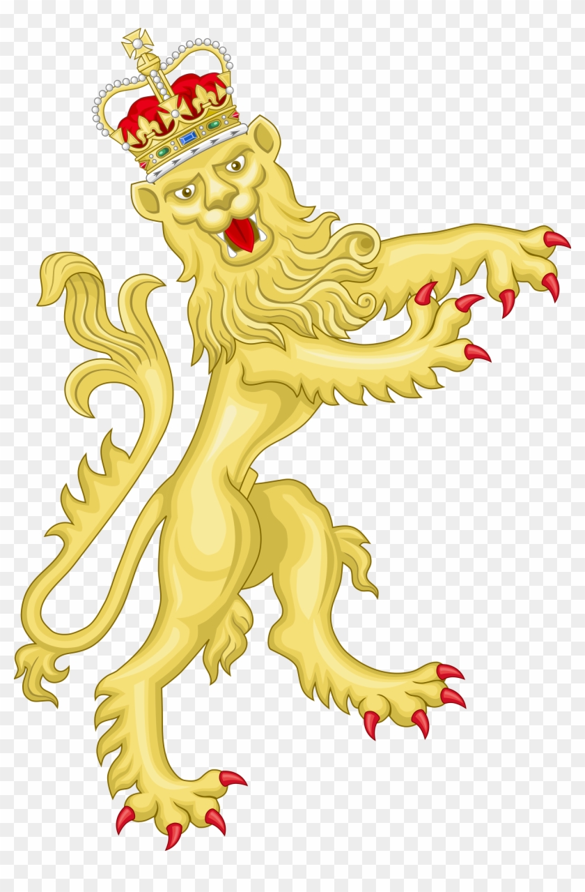 Cartoon Circus Lion Images - Royal Coat Of Arms #277642