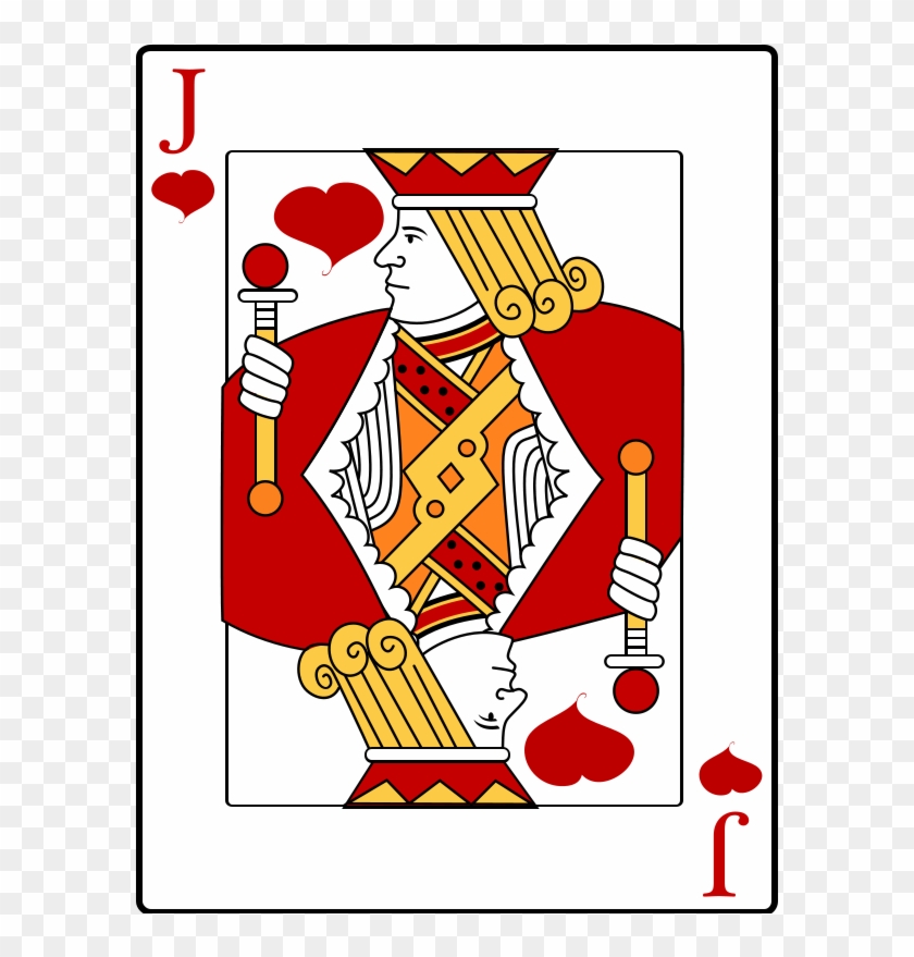 Joker Clipart Deck Card - Hearts Of Jack Card #277691