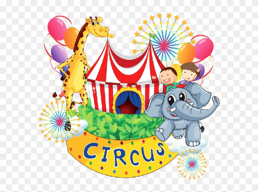 Cartoon Circus Animals Clipart - Circus Images Cartoon #277717