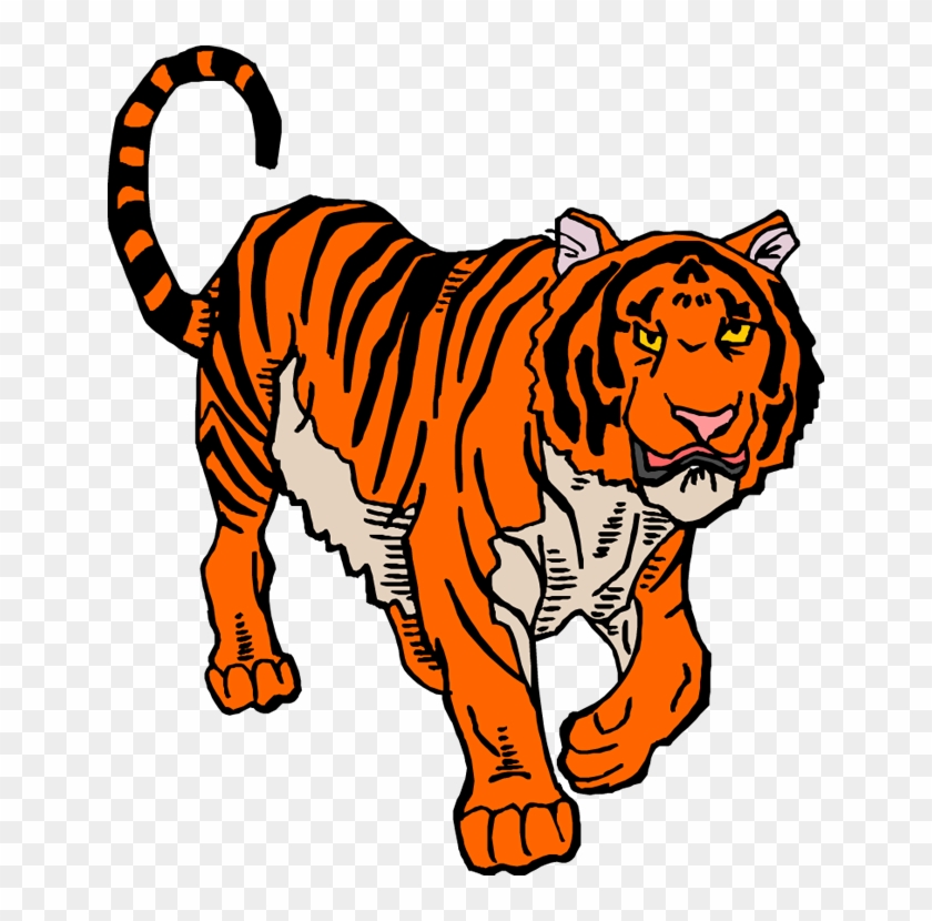 Iiii Clipart Tigers - Clip Art Of Wild Animals #277795