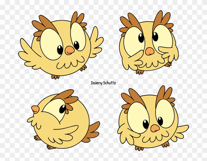 Cute Owl By Daieny - Cartoon #277864