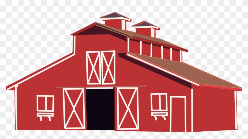 Barn Clipart Transparent - Red Barn #277884