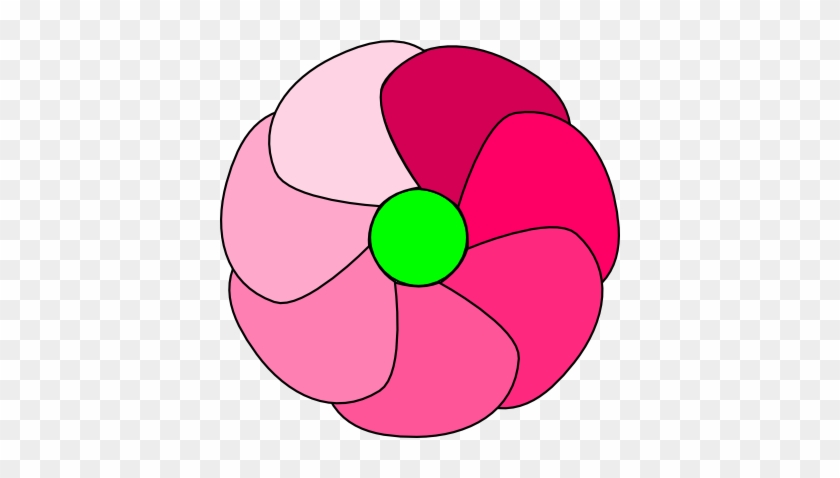 Red Flower Vector - Red Flower Vector #277896