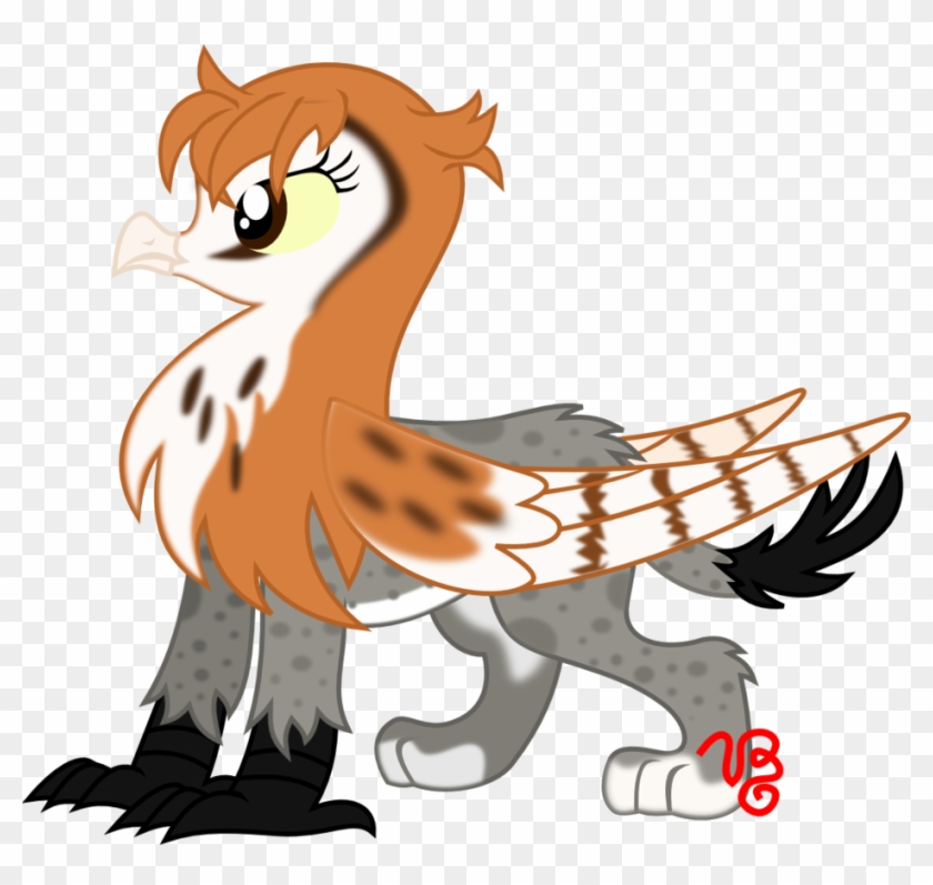 Barn Owl/lynx Griffin Custom By Vinylbecks - Mlp Chibi Griffin #277907