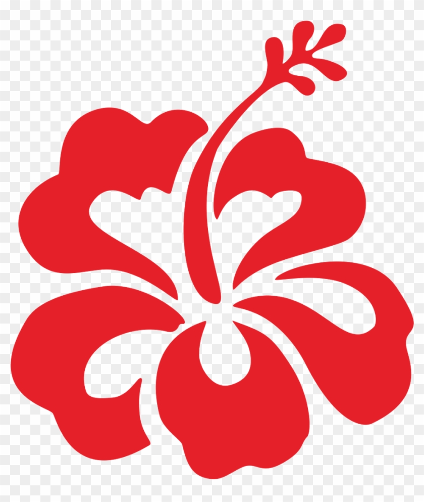 Hibiscus Flower Logo Vector - Proud Mom National Guard #277931