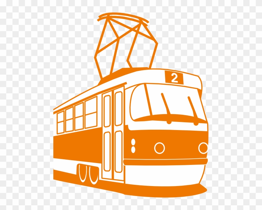 Free Vector Tramway Clip Art - Tramway Clipart #277992