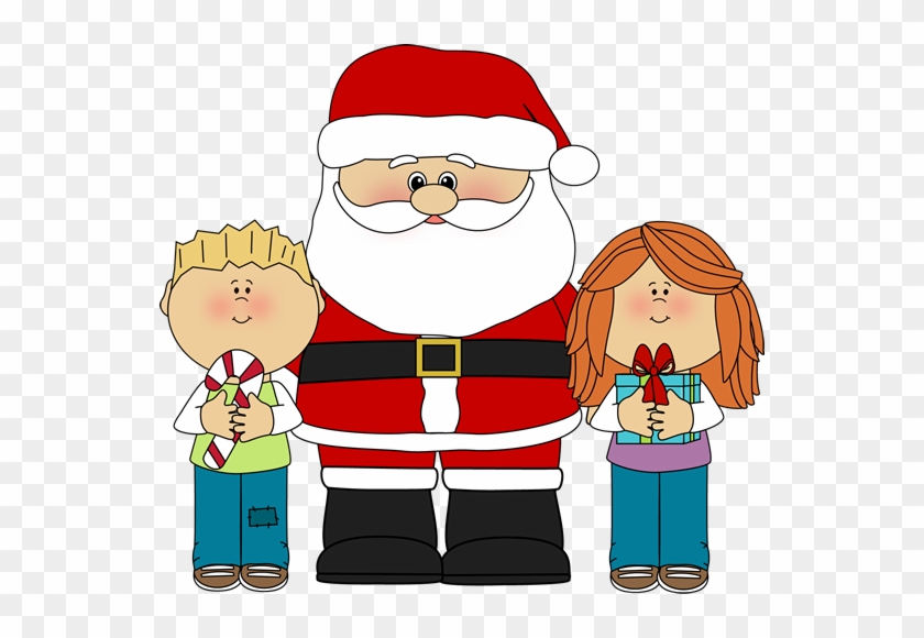 Christmas Clip Art - Frohe Weihnachten Sankt Ho Ho Ho Karte #278040