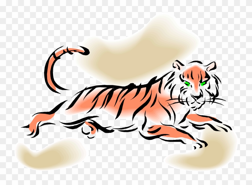 Leaping Tiger - Tiger #278067