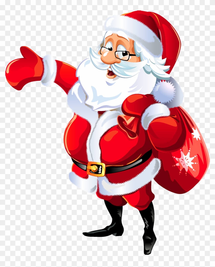Christmas Santa Claus Clip Art - Santa In Png #278141