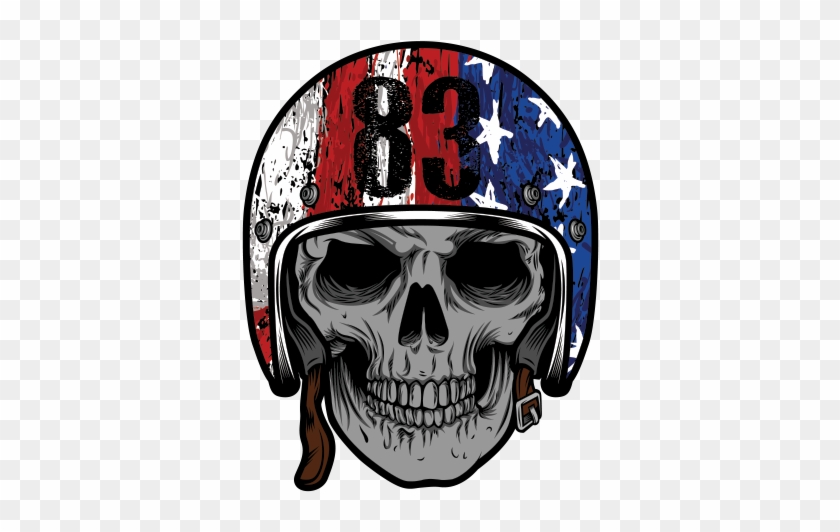 Flag Of The United States Skull Clip Art - Flag Of The United States Skull Clip Art #278166