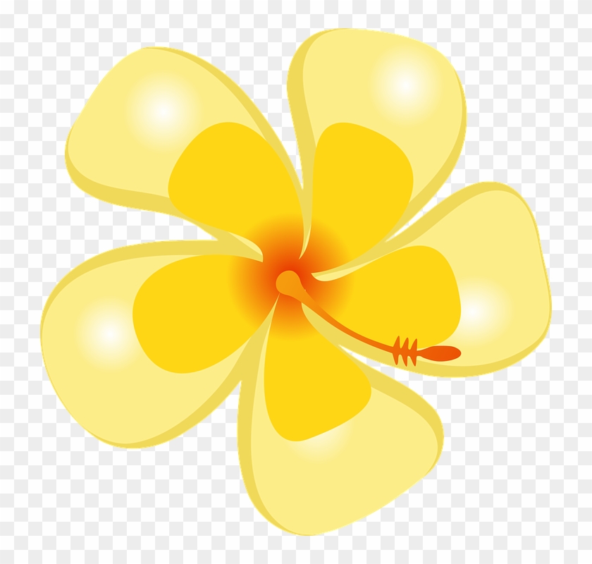 Hawaiian Flowers Clipart 16, Buy Clip Art - Flor Tropical Png Desenho -  Free Transparent PNG Clipart Images Download