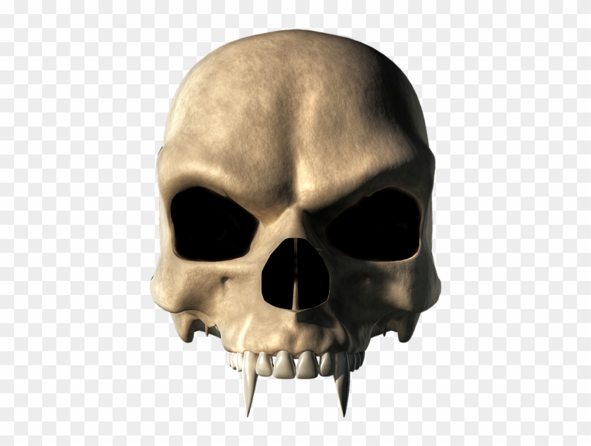 Vampire - Vampire Skull Transparent Background #278193