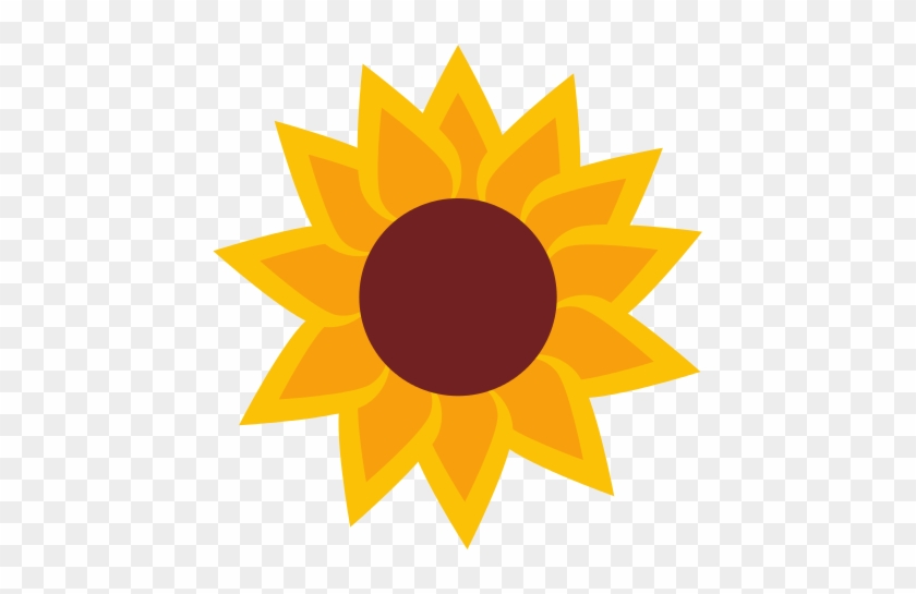 Sunflower Isolated Icon Design - Icon Design #278224