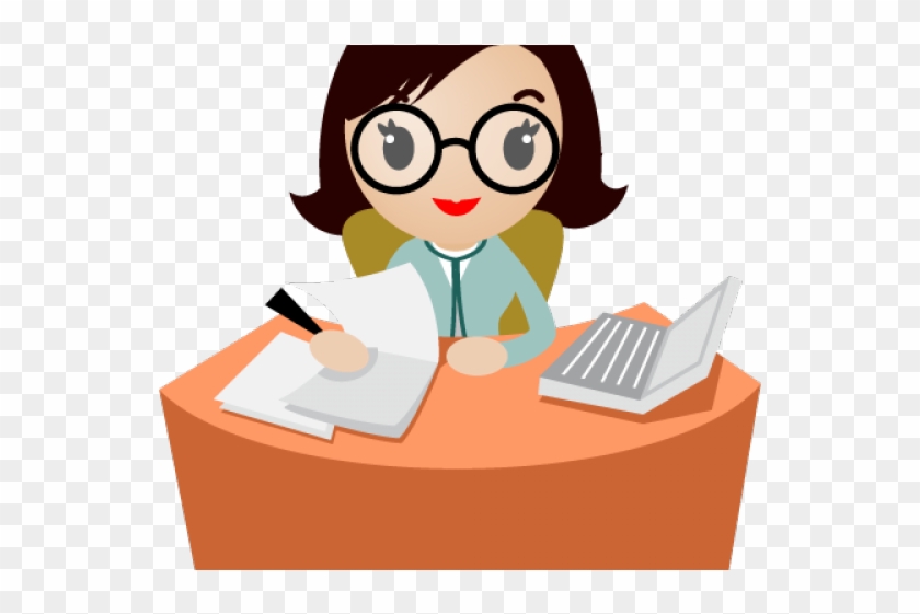 Secretary Clipart Job Duty - Clerk Clipart #278236