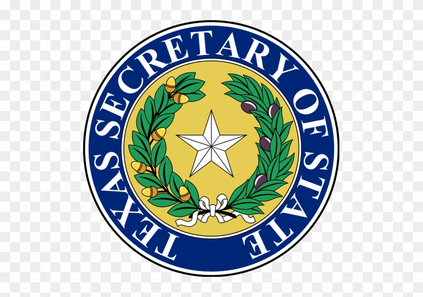 Secretary Of State - Texas Secretary Of State Seal #278375