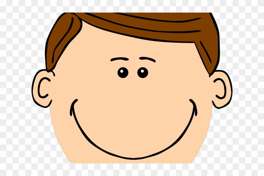Brown Dad Cliparts - Cartoon Man Face #278413