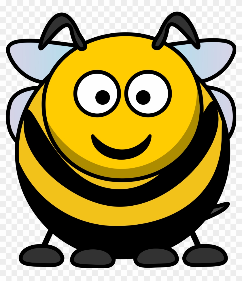 Big Image - Cartoon Bumble Bee Shower Curtain #278558