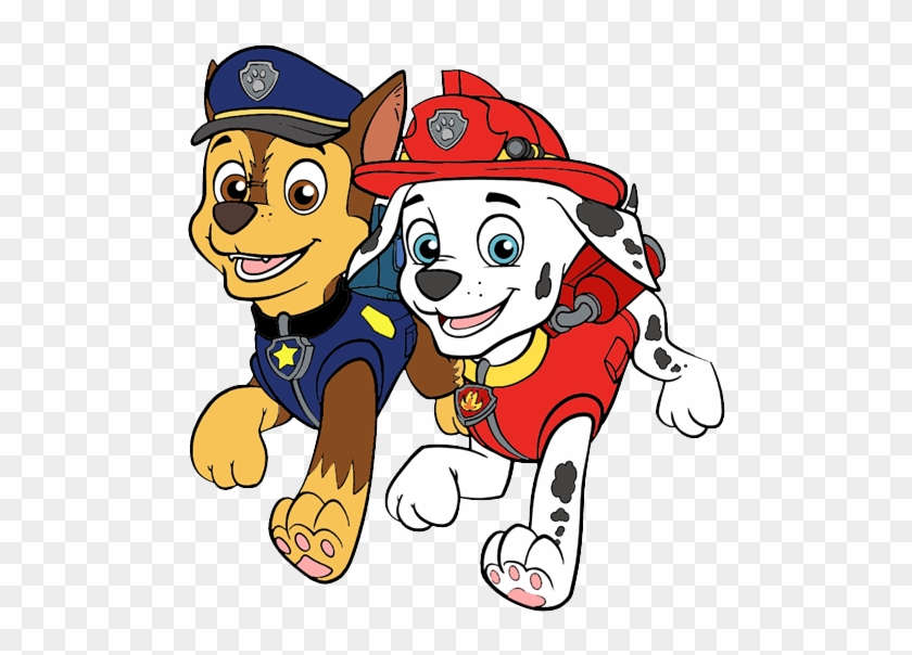 Marshall And Chase Paw Patrol #278693.