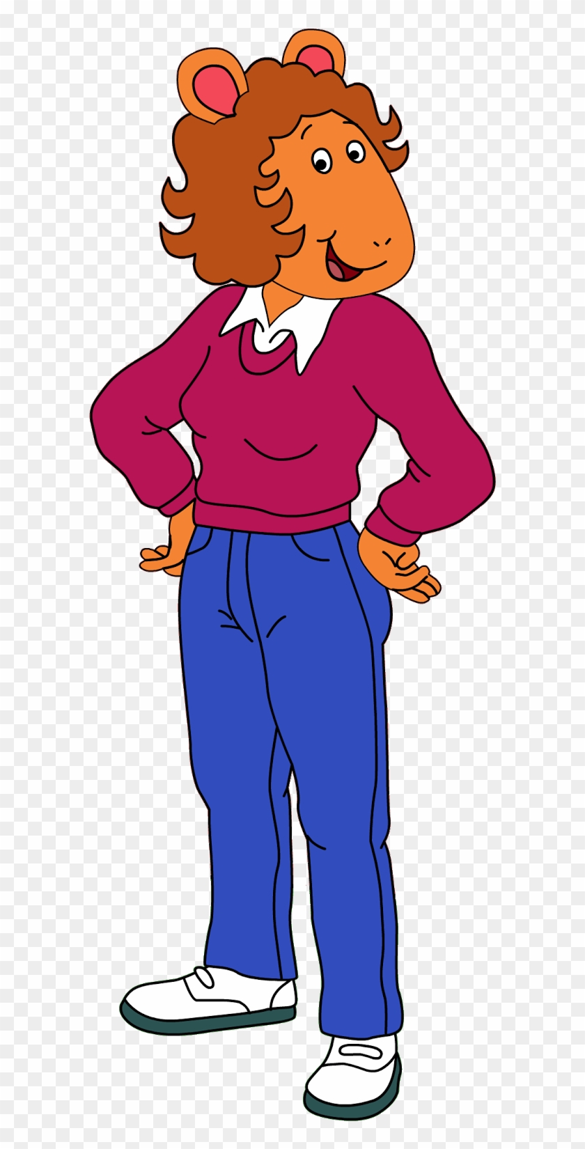 Cartoon Character Arthur - Arthur Characters Mom - Free Transparent PNG  Clipart Images Download