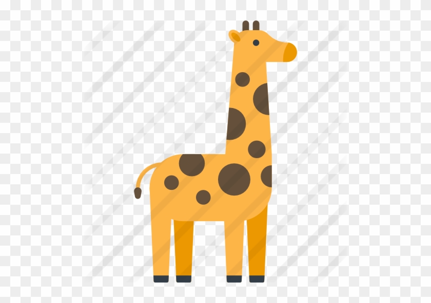 Giraffe - Flat Design Animal Png #278723