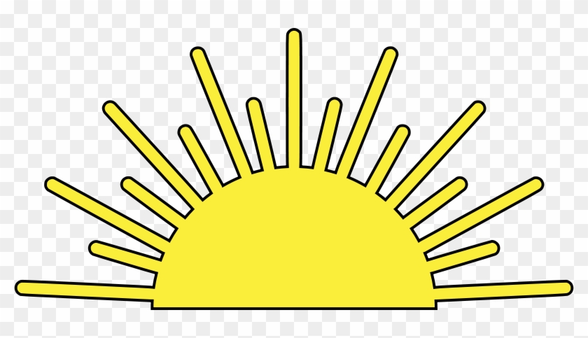 17 Rays Sun - Sun With Rays Clipart #278734