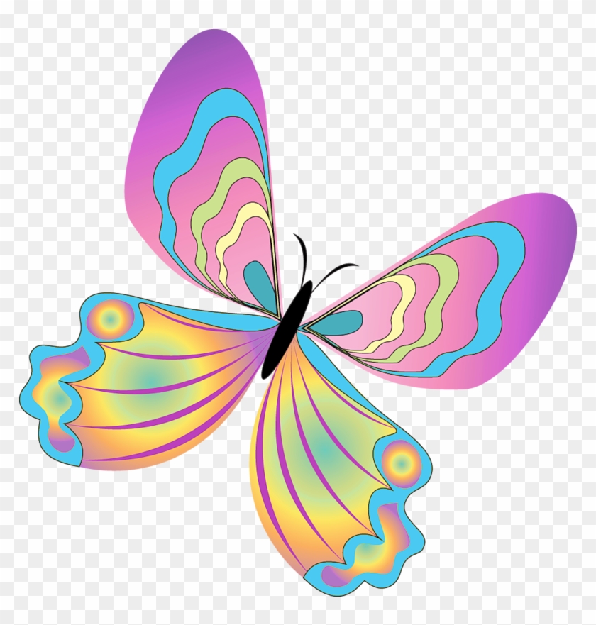 Png Clip Art Free Download Funny Butterfly Pictures - Cute Butterfly Png #278745