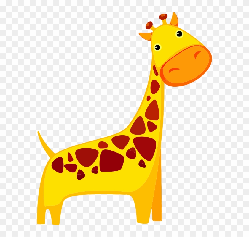 Free Cute Cartoon Giraffe Clip Art - Animal #278808