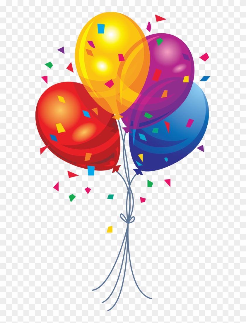 Transparent Bunch Balloons Clipart - Balloon Png #278813