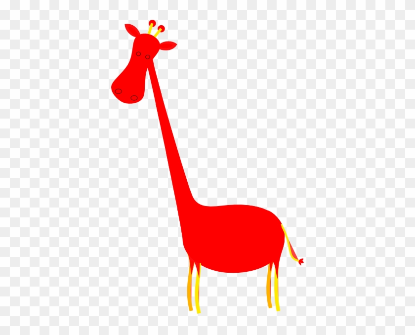 Red Giraffe Png #278860