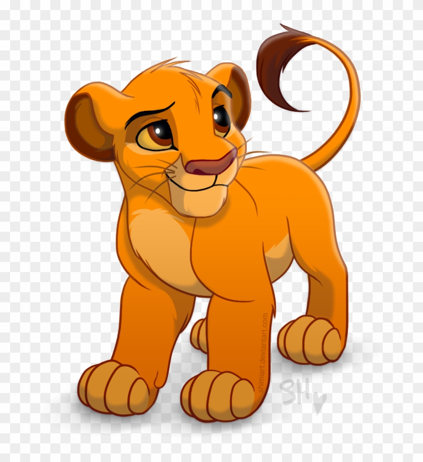 Cute Simba By Emilyjayowens - Lion King Simba Transparent #278921