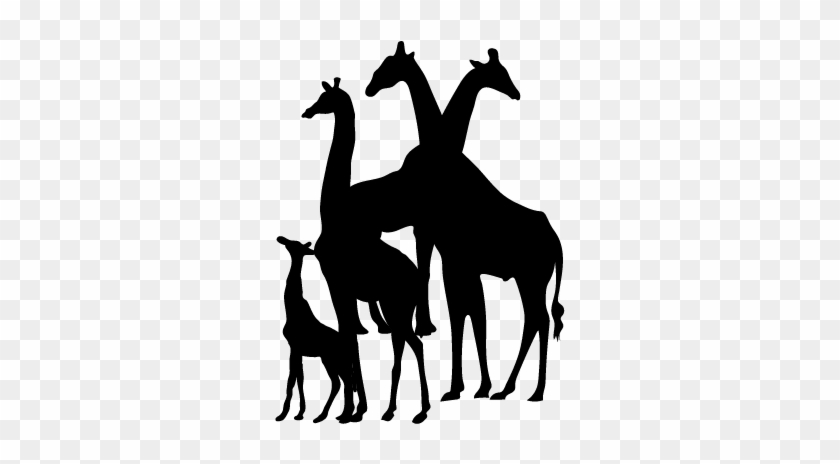 7 Southern Giraffes Was Named In Honor Of Me Lisa Marie - Giraffe Silhouette #278991