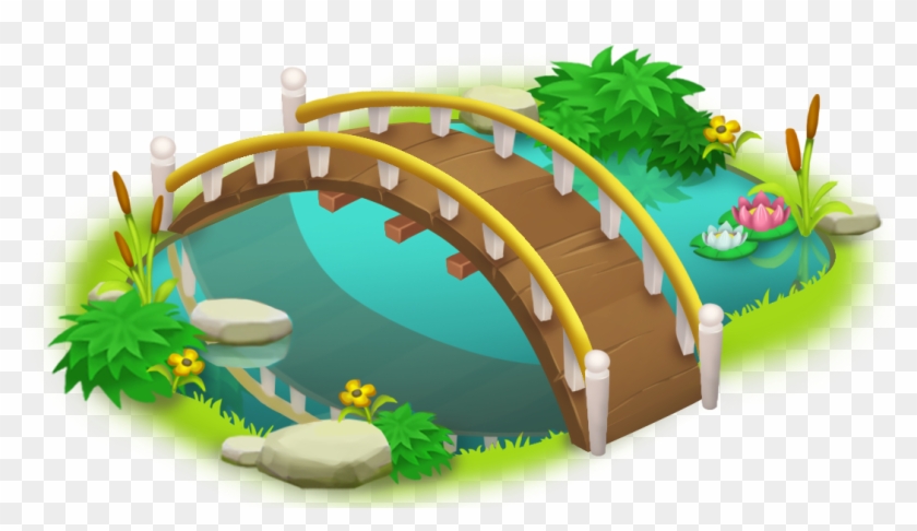 Bridge And Pond Png Clip Art - Bridge Cliparts #279005